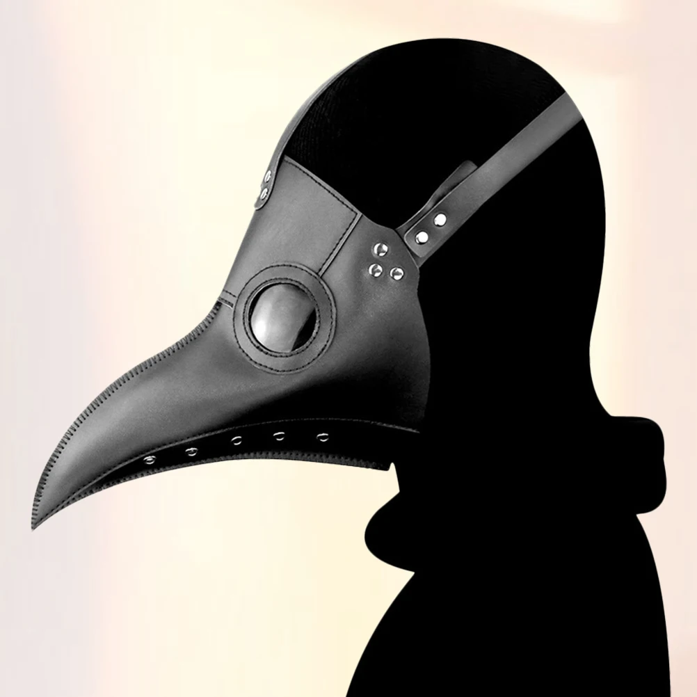

Bird Beak Doctor Mask Lightweight Halloween Clothing Party Masks Half Creative Plague Mouth