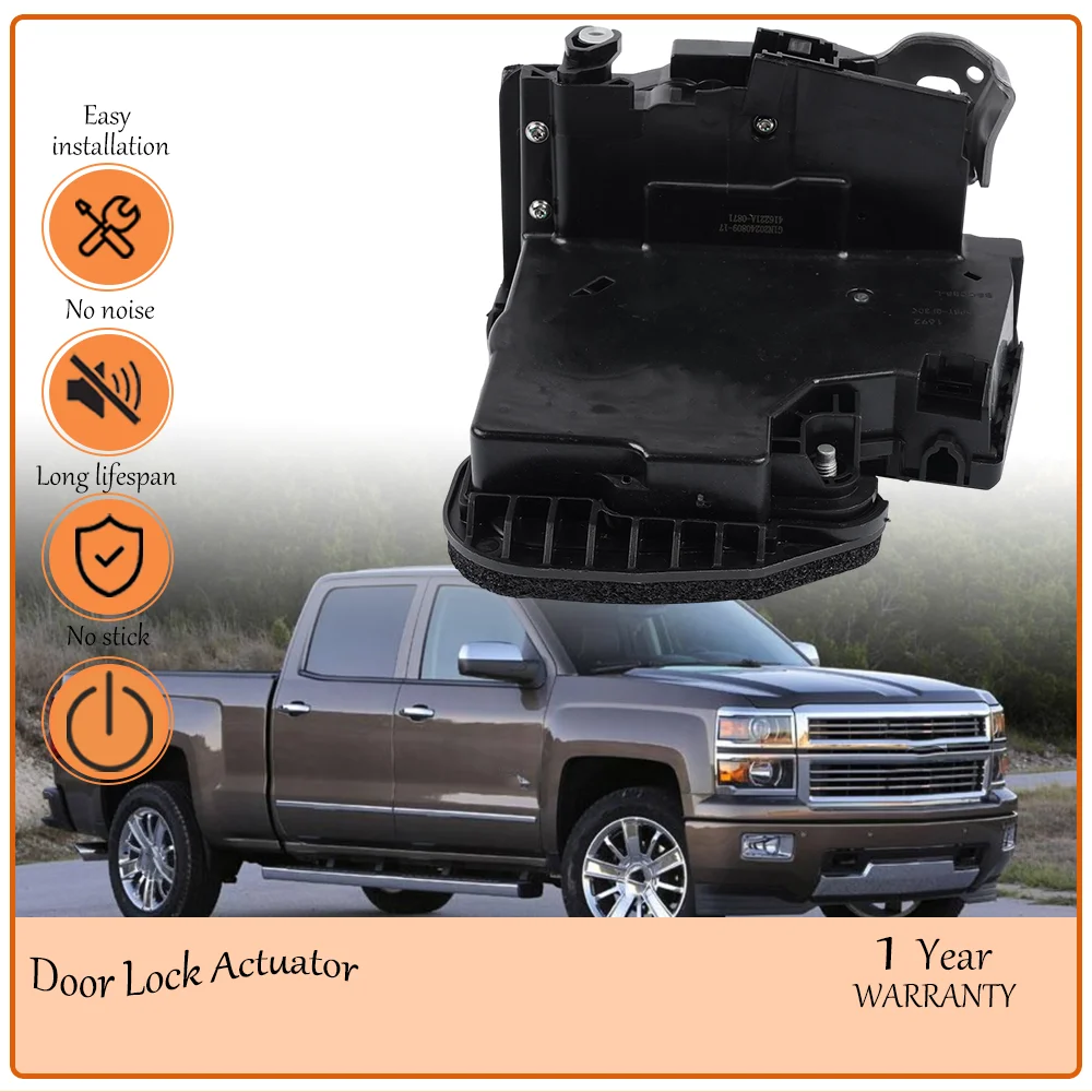 

Robust 5-Pin Dual Switch Front Left Door Lock Latch Actuator Compatible With 2014 Chevy oem 13597536 13597799 13598089 937-934