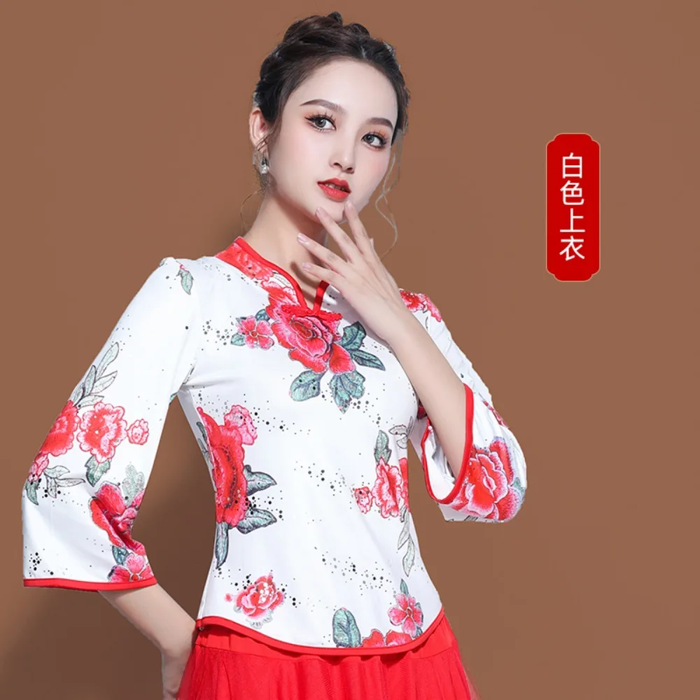 

Cheongsam Топ в этническом стиле, винтажная традиционная китайская одежда для женщин, китайская одежда, уличная одежда, рубашки, футболки, футболки