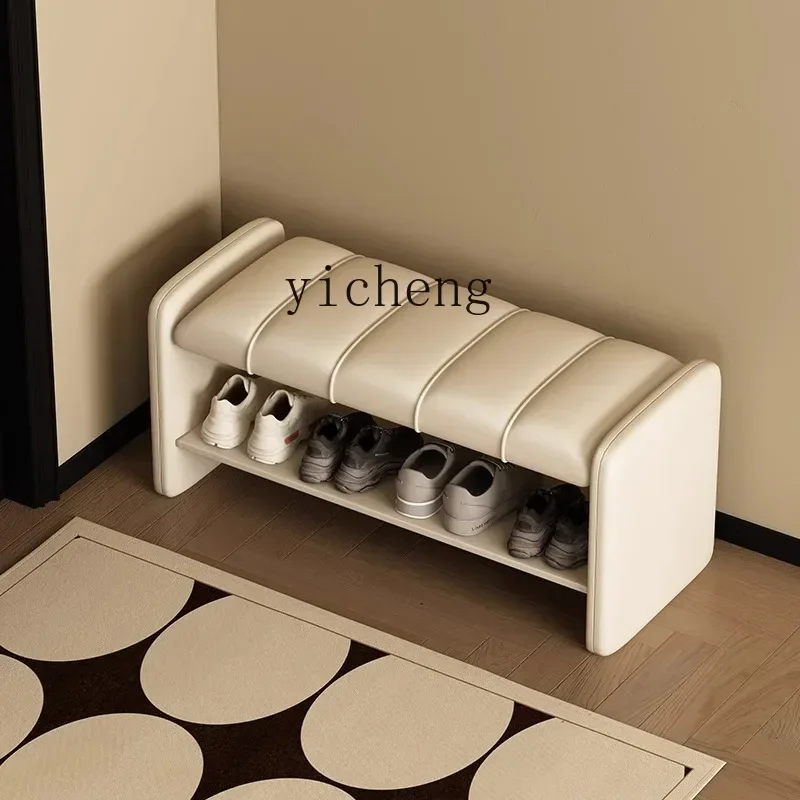 A1 can sit and wear shoe cabinets integrated into the home, bedroom, bedside bench, door, shoe changing stool for home use
