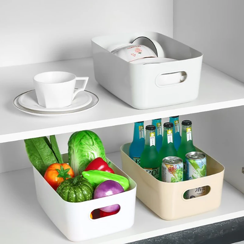 Desktop Storage Box 3 Sizes Large Capacity Cosmetic Makeup Tools Storage Box Stationery Underwear Card Phone Case Storage Box