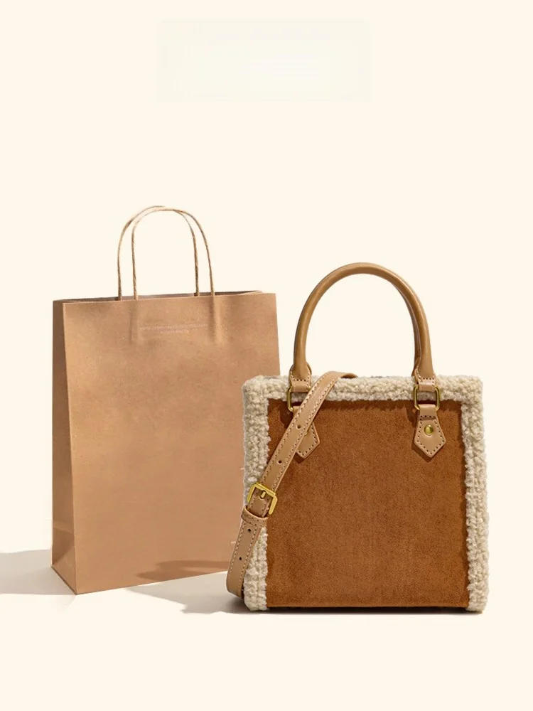 

URGD Women's Plu Buet Bag Crossbody Handbag Single oulder Retro Sle Autumn Winter Small Size Faion Accory