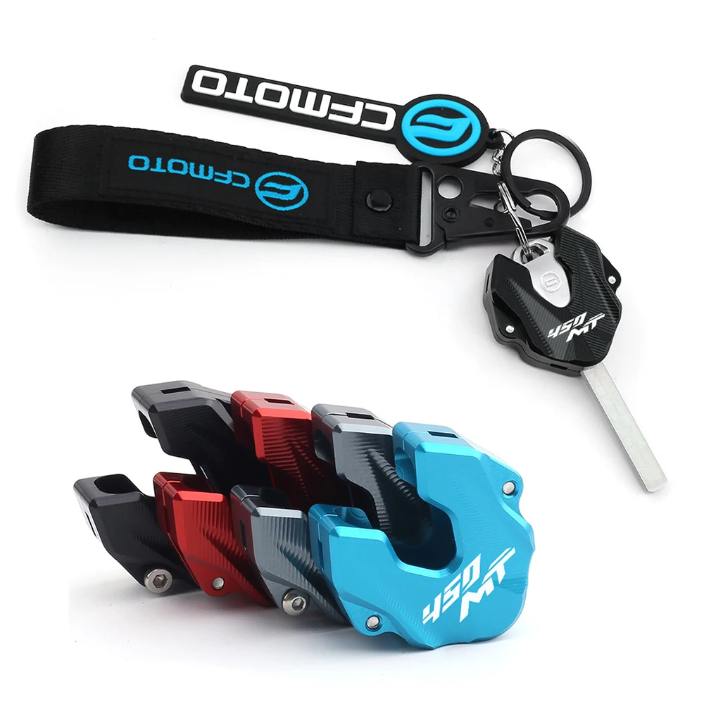 For Cfmoto 450Mt 450Mt Mt450 CNC 2022 2023 2024 2025 Motorcycle Keyring Cover Case Shell Key Chain accessories