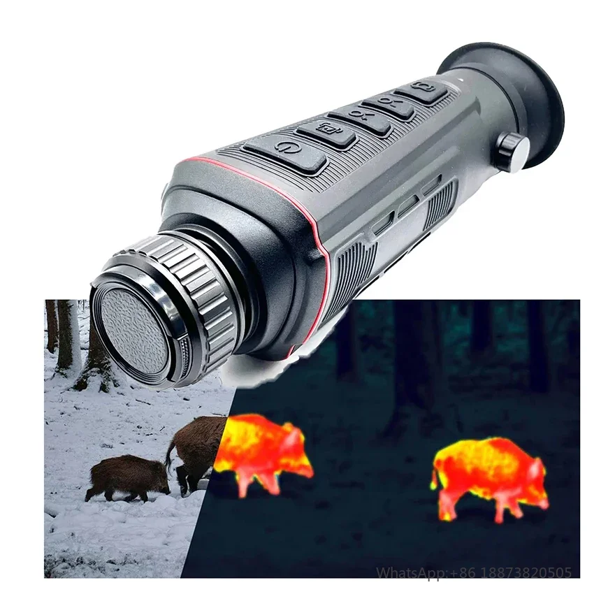 HTI A73 Day Night Handheld Thermal Vision Hunting  Guide Scope Portable Thermal Imaging Monocular For Hunting