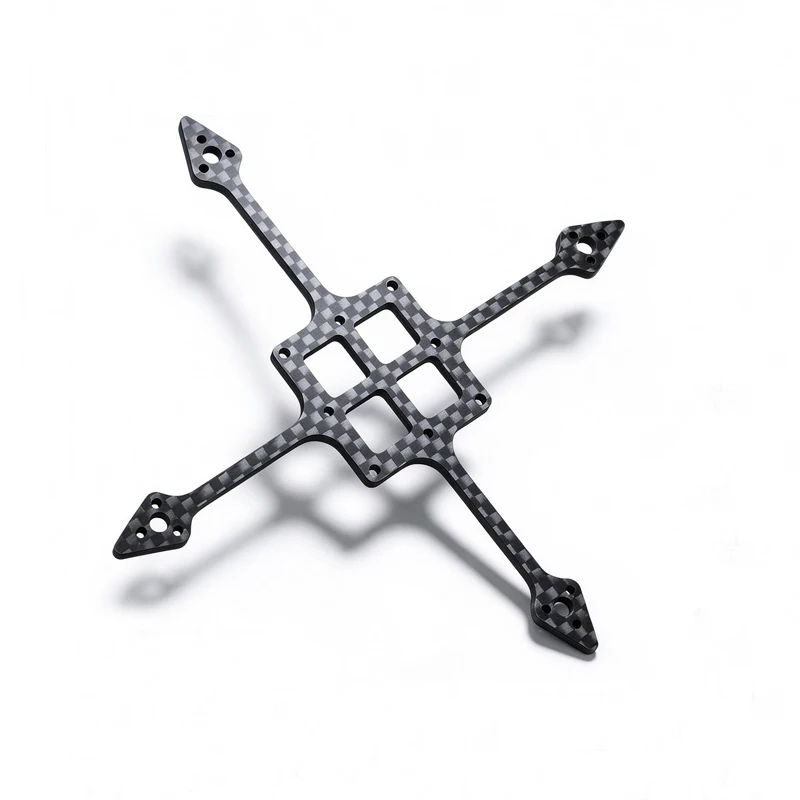 100mm/126mm Wheelbase Carbon Fiber Plate Through-hole/Countersunk Version RC FPV Frame Lightweight DIY Assembly Accessories