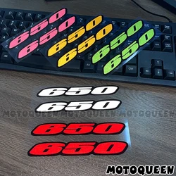 Motorcycle Emblem Tank Body Side Fairing Decal Stickers For DR SV V-Strom AN XVS DL KLR CB CBR Z Ninja SVT GSF 650 S R XT NK MT