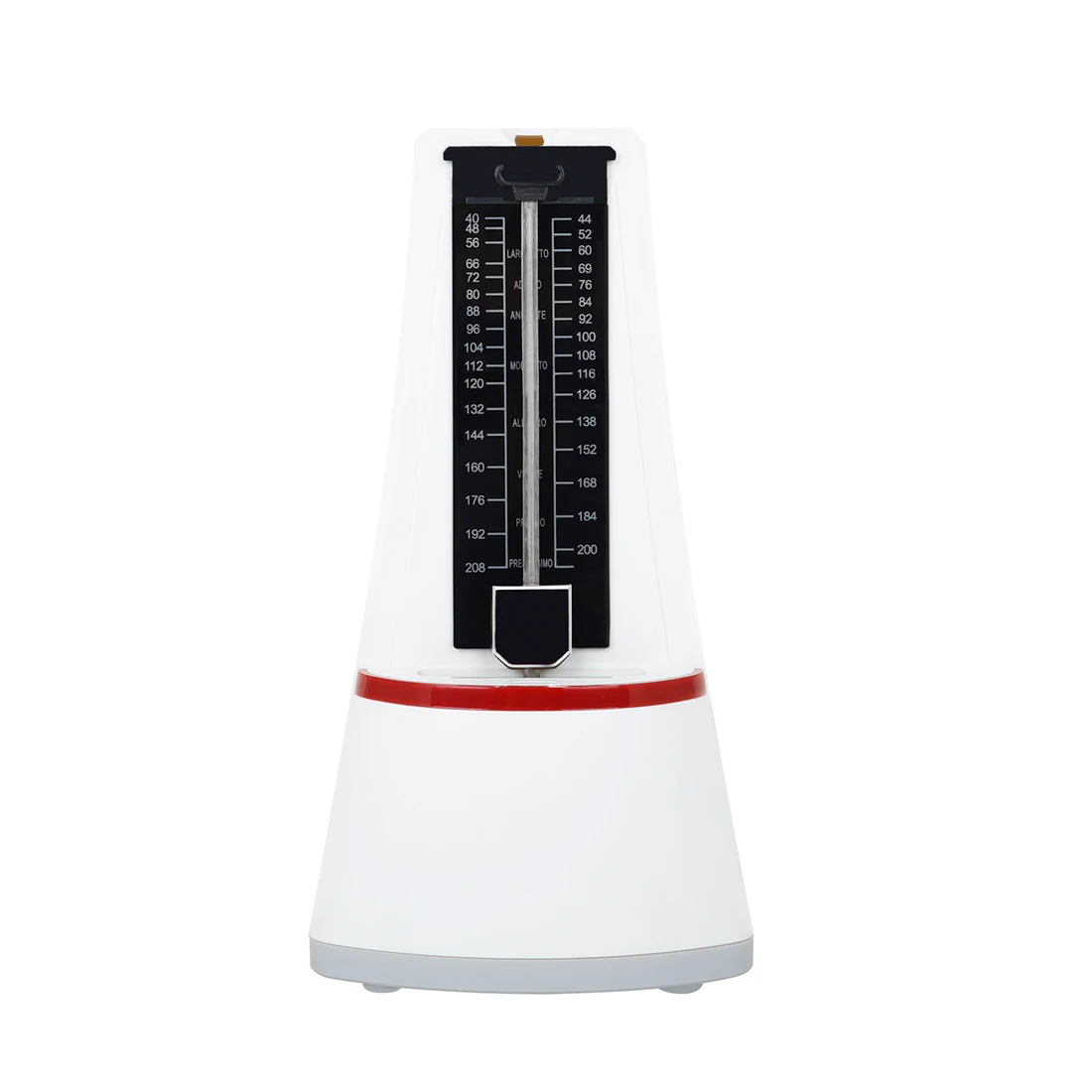 

Classic Cone Universal White Metronome Precise Rhythm Mechanical Pendulum Metronome For Guitar/Piano/Violin Musical Instrument