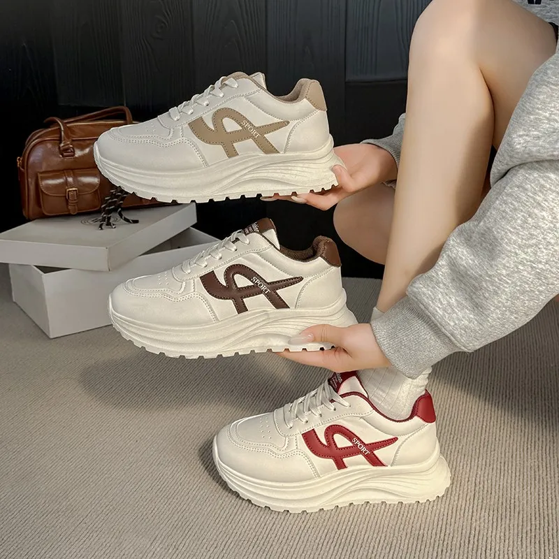 

Модная женская вулканизированная обувь, женские кроссовки высокого качества, удобная женская обувь на плоской подошве для прогулок, Zapatillas Mujer 115