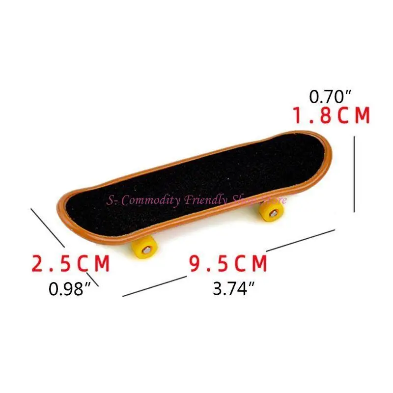 85AE Mini alliage doigt vélo Sport vélo touche bricolage pour jeu créatif skateboard