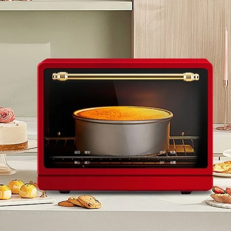 Household air frying, steaming and baking machine with large capacity 36L