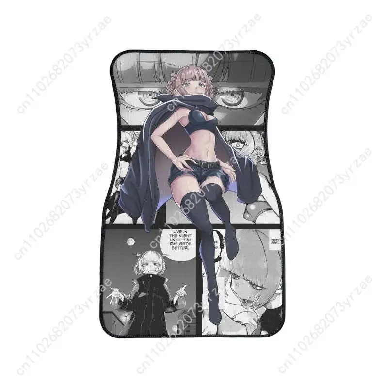 Nazuna Nanakusa 4 قطعة الحصير سيارة عالمية جميع المواسم المألوف السيارات الداخلية ماصة عدم الانزلاق قابل للغسل الحصير سيارة #1