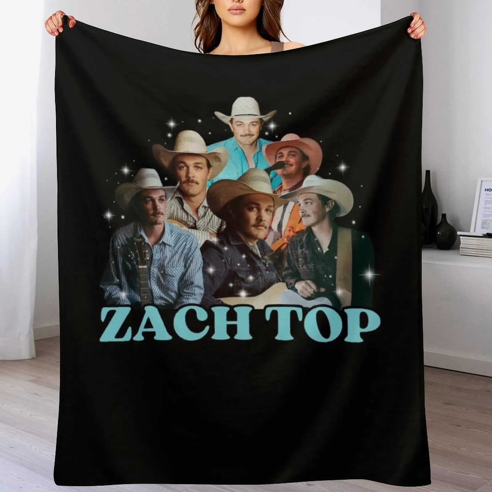 

Country Music Bootleg Throw Blanket Lightweight Cozy Blanket for Bed Sofa