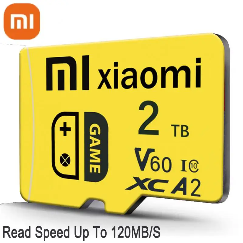 Xiaomi 2TB Flash Memory Card UHS-I SD Card 512GB V60 TF Card 256GB High Speed 1TB Micro TF SD Card 128GB для Nintendo Switch