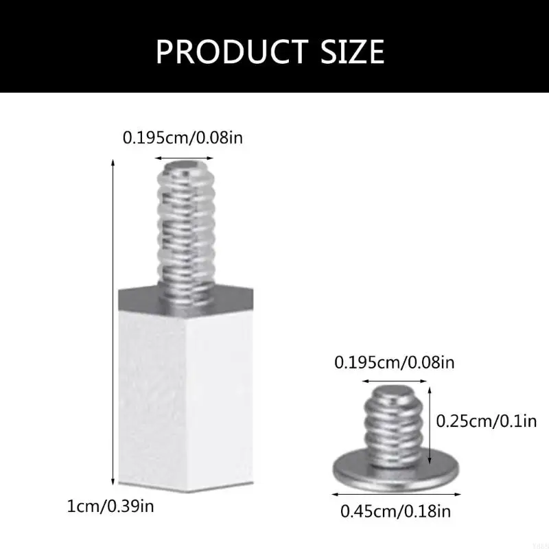 Y88B M.2 SSD 설치 키트 M.2 노트북 마더 보드에 호환되는 SSD 장착 나사 M.2 Buckle M.2 Nut