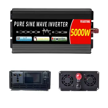 Čistý sinusový měnič 5000W 4000W 3000W 2000W 12V/24V 110V/220V DC na AC 50/60HZ Přenosný měnič s LCD displejem 10 nejlepší prodej Transformátor 110 V na 220 V 2000 W - №10