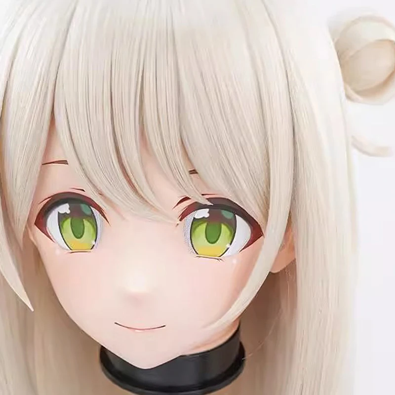 手作りカスタマイズ日本アニメキャラクター女性/女の子樹脂 Kig マスク全頭ロックアニメコスプレ着ぐるみマスク