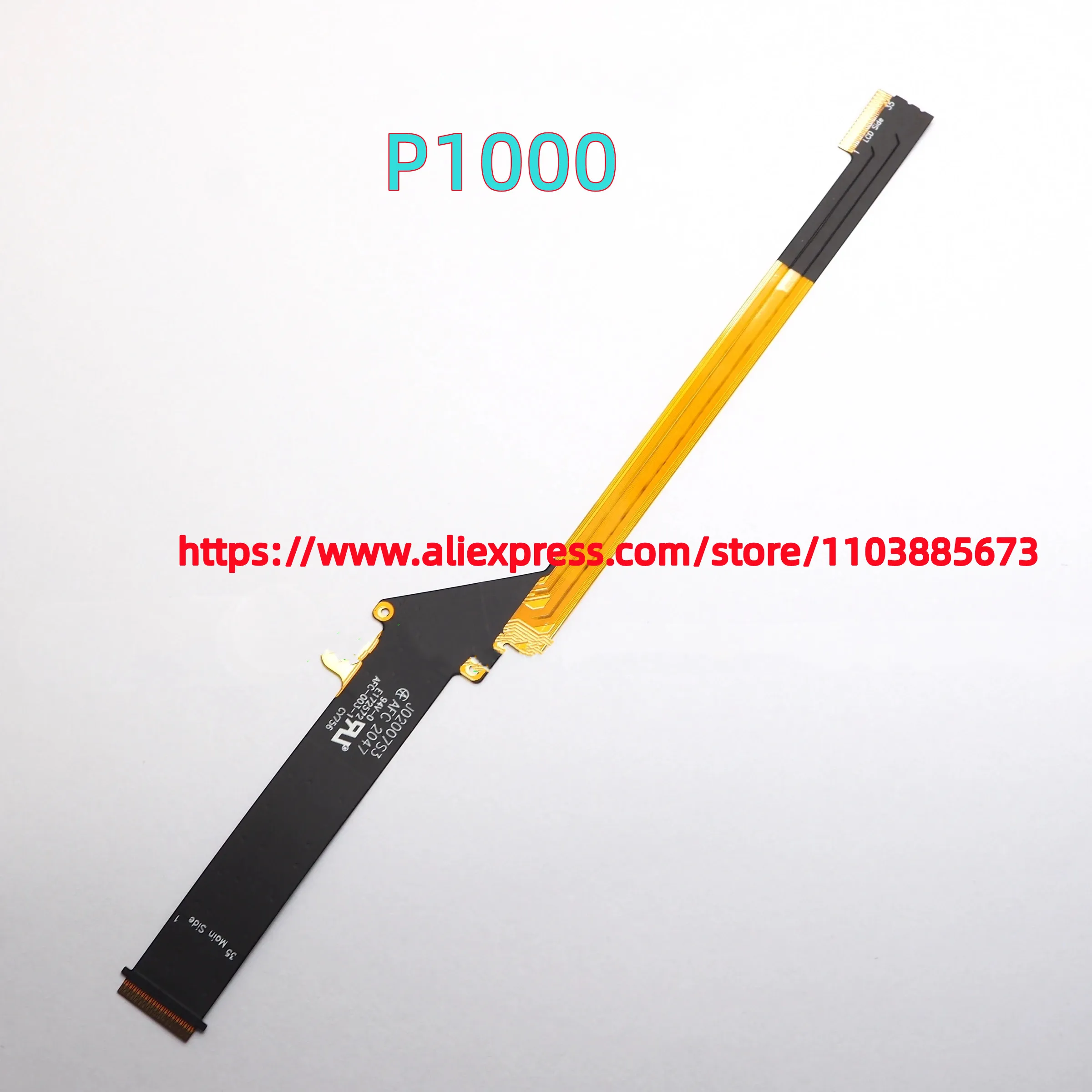 

NEW Hinge LCD Flex Cable For Nikon Coolpix P1000 Digital Camera Repair Part