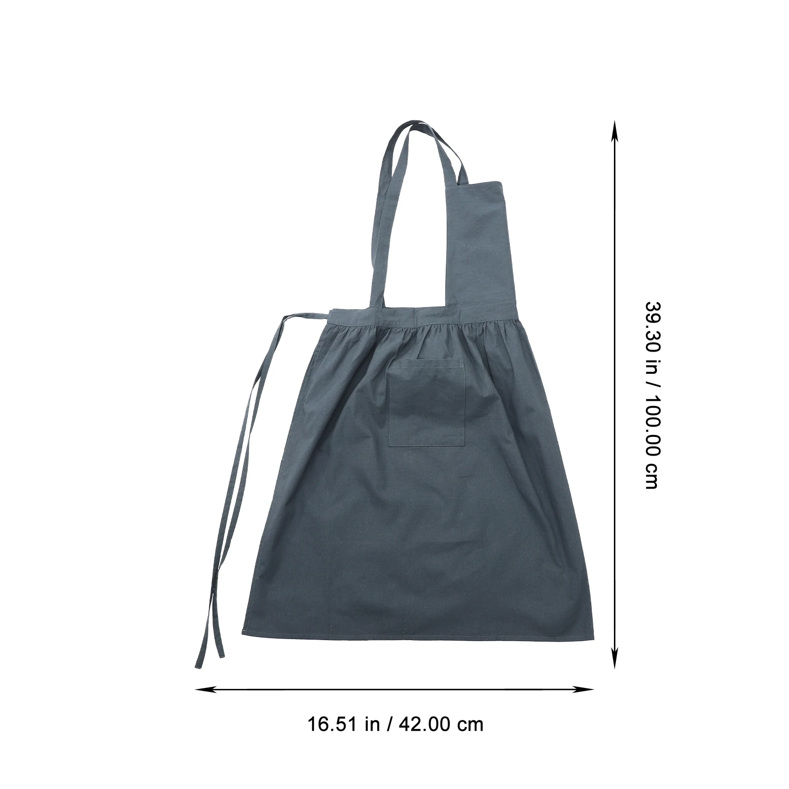 

High-Grade Cotton Oil-Proof Apron For Kitchen Cooking Lightweight Household Apron Multi-Purpose For Women Men Home