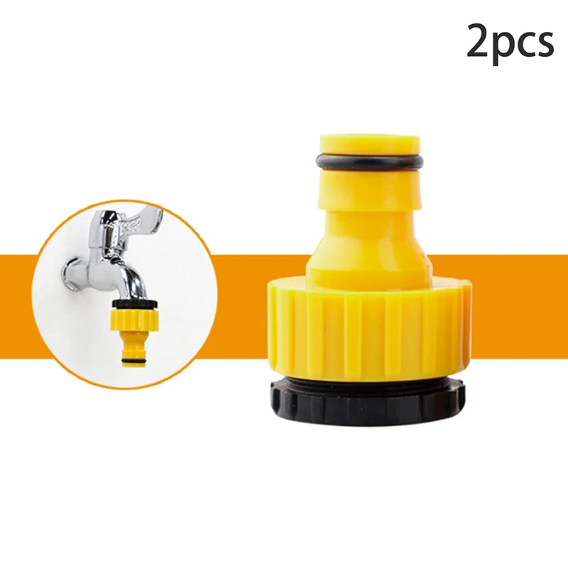 2pcs Faucet Universal Water Pipe Butt Repairer Faucet Converter Connector Accessories