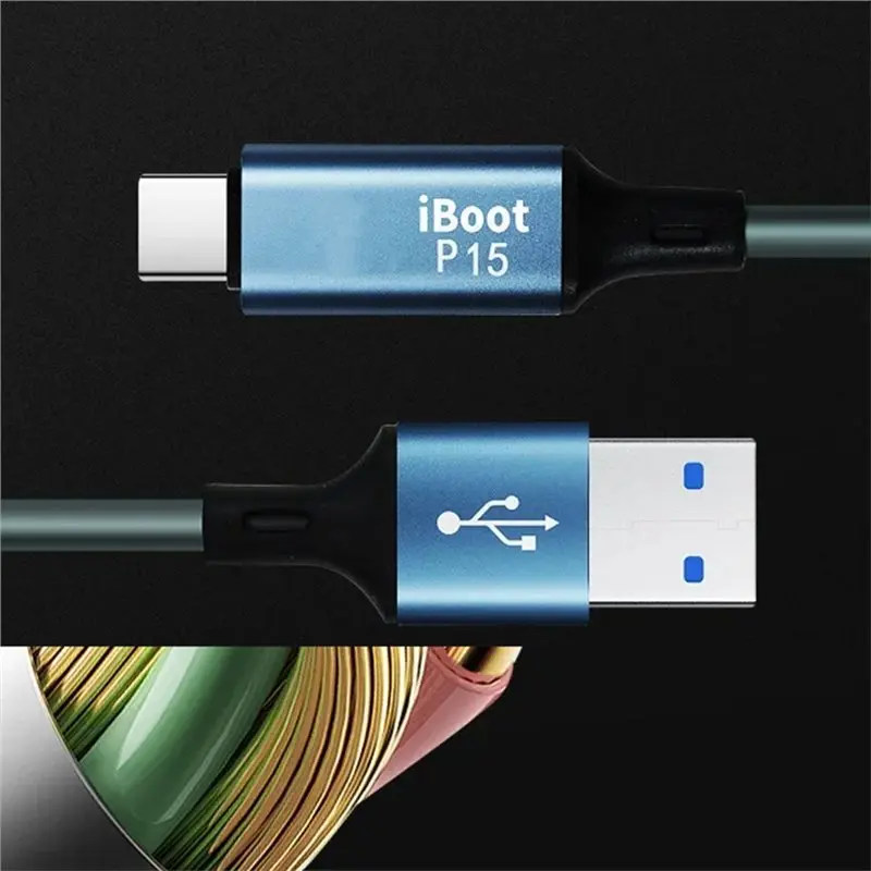 AED7-P15 Type-C Port Restore Easy Cable For IOS 15/16/17 Quick Startup Go To Recovery Mode Flashing Restoring DFU Mode Cable