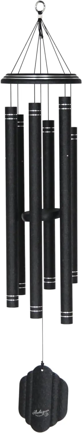 

44 inch Onyx Wind Chime for Patio, Backyard, Garden, and Outdoor décor (Aluminum Chime) Made in The USA