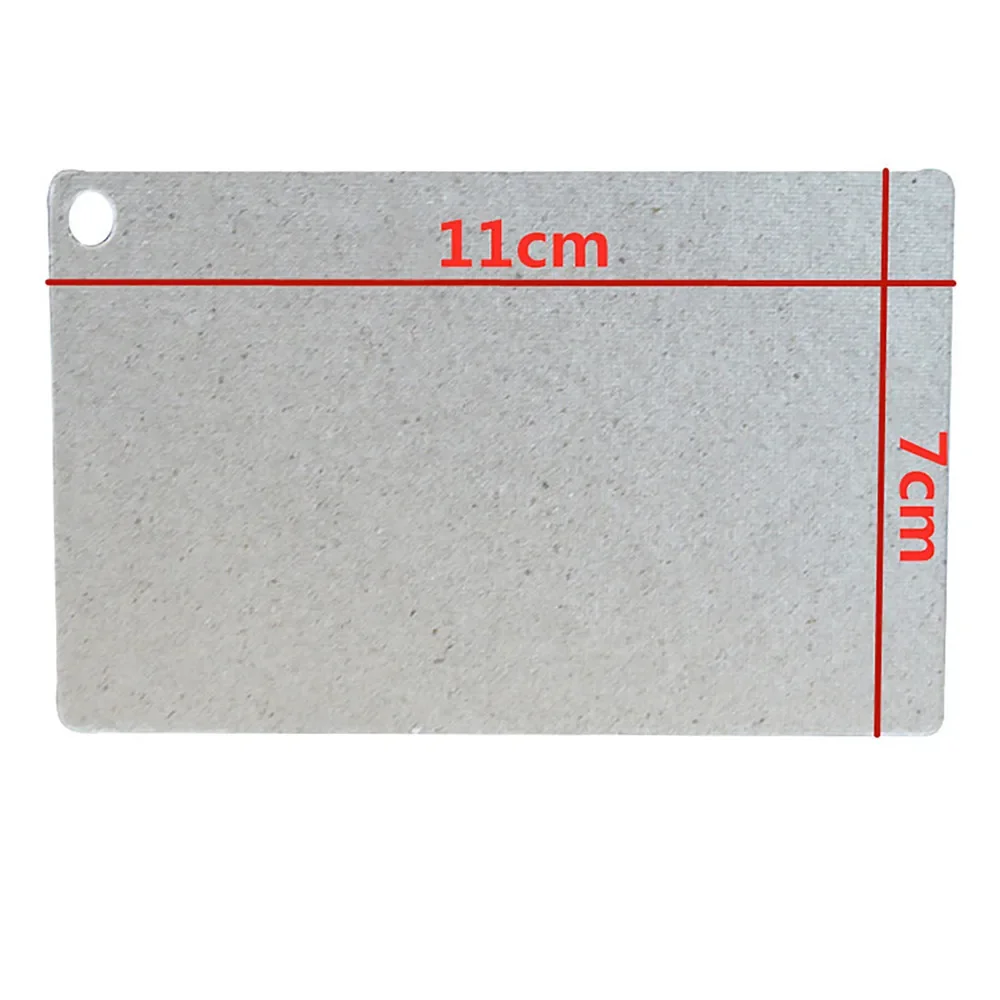 2pcs Original Mica Sheet 11CM* 7CM Thickness Professional Anti High Temperature Mica Plate For Galanz Microwave Oven