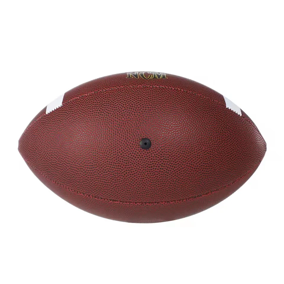 Pallone da rugby standard da calcio americano da 1 pezzo per gioco di allenamento di calcio americano Taglia 3 Taglia 6 Taglia 9