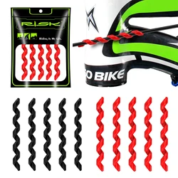 62.5MM Bike Cable Protector Spiral Tube Bike Brake Line Shift Cable Sleeve Anti-friction Line Organizer Rubber Cycling Parts