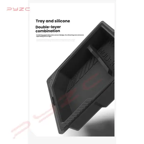 테슬라 신형 모델Y/3 25가지 기능 스타일 암레스트 박스 중앙 제어 상단 수납 박스 개조 수납 박스 자동차 액세서리