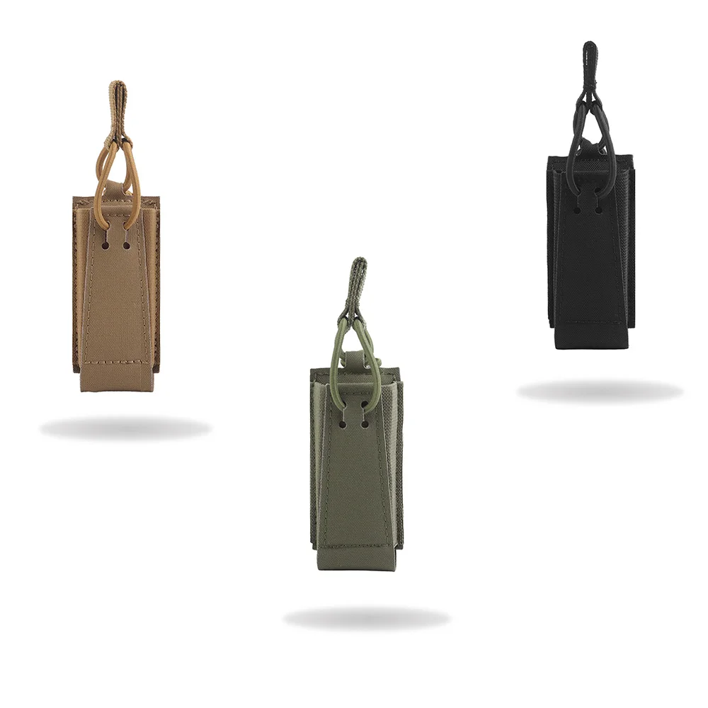 

Охотничье снаряжение OPHIDIAN, чехол для журналов с одним пистолетом, съемник эластичного шнура, система MOLLE для журналов 9 мм