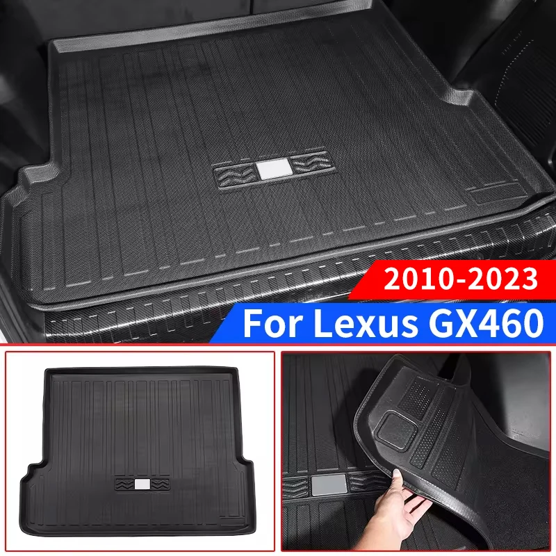 Waterproof Tail box Mat Trunk Protection Mat  Pad For Lexus GX460 GX 460 2010-2023 Tailgate Interior Accessories upgraded