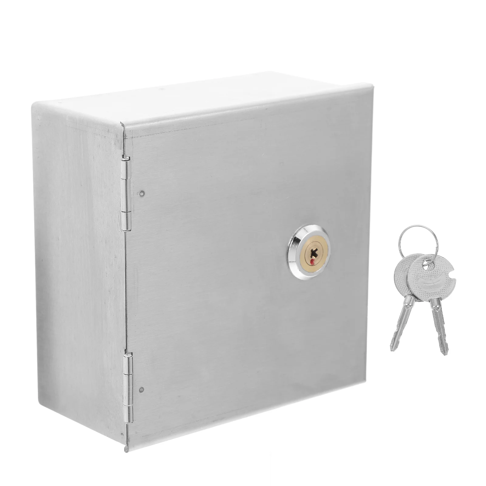 Stainless Steel Socket Box Outdoor Electrical Outlet Cover Lockable Junction Box Waterproof Enclosure Metal Storage