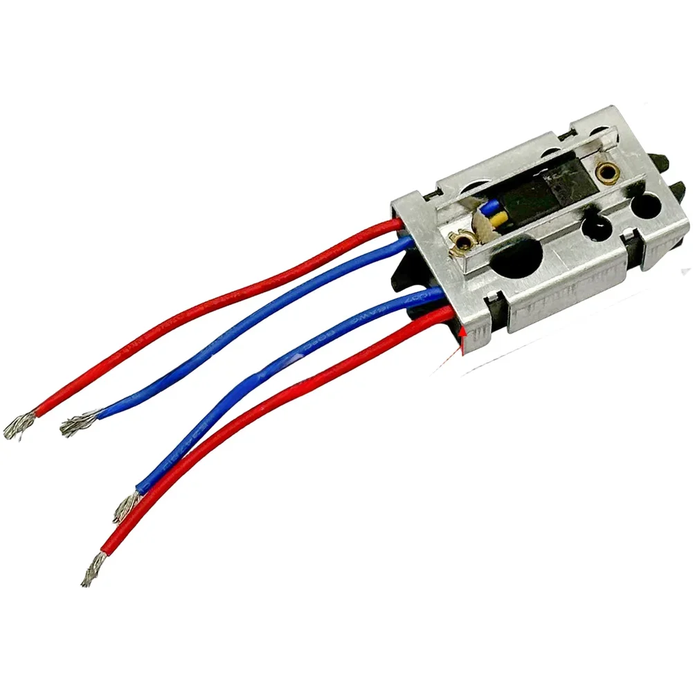 

1Pc Overload Protection Switch Protector ABS 5*3.2*1.2cm For Dongcheng FF02-160 Water Drill Soft Start Power Tool Parts