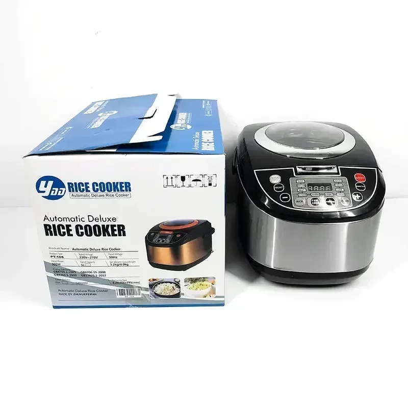 Latest Models Home Use New Style5L Smart Rice Cooker Large Capacity Rice Cooker Multi-Function Porridge Soup Pot