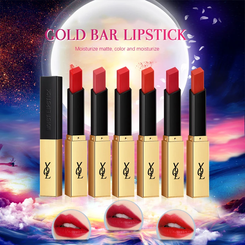 2 Colors Natural Velvet Matte Lipstick Waterproof Non-stick Cup Lip Tint Long Lasting Wearing Not Easy To Fade Beauty Cosmetics