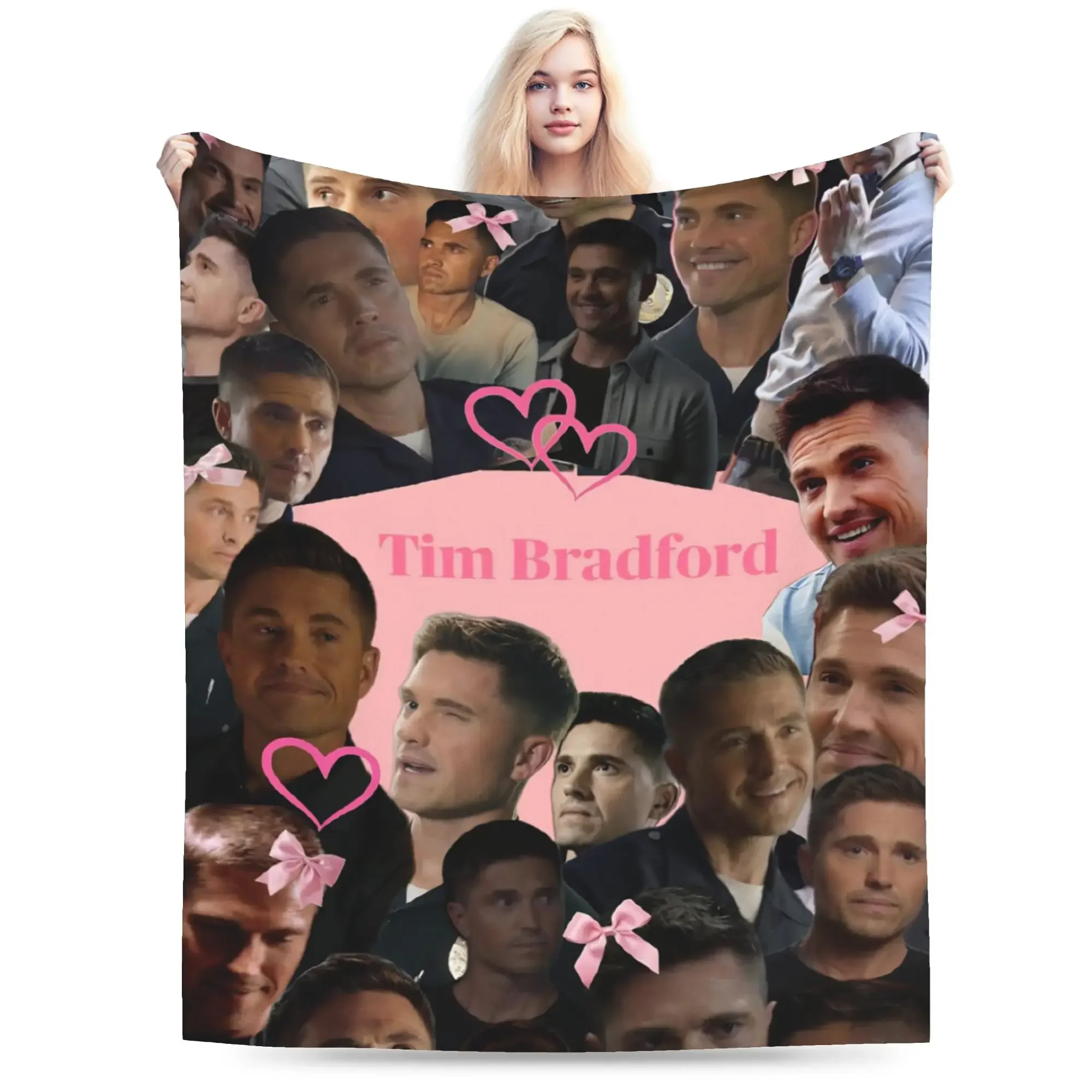 

Качественное теплое одеяло Тима Брэдфорда для зимы, уютное покрывало для гостиной, кровати, дивана, идеальный подарок для него или нее