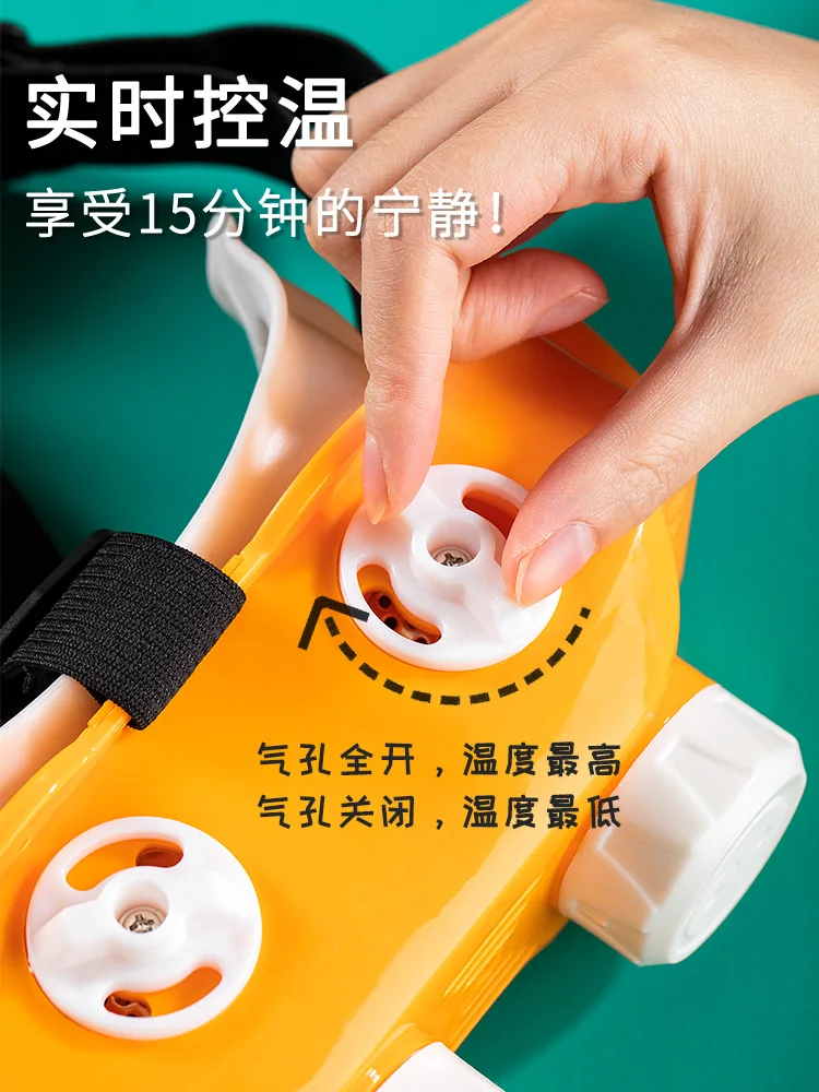Instrumento de moxibustión ocular, caja de moxibustión para ojos, nariz, bote humectante, salón de belleza, fumigación, cono de Moxa