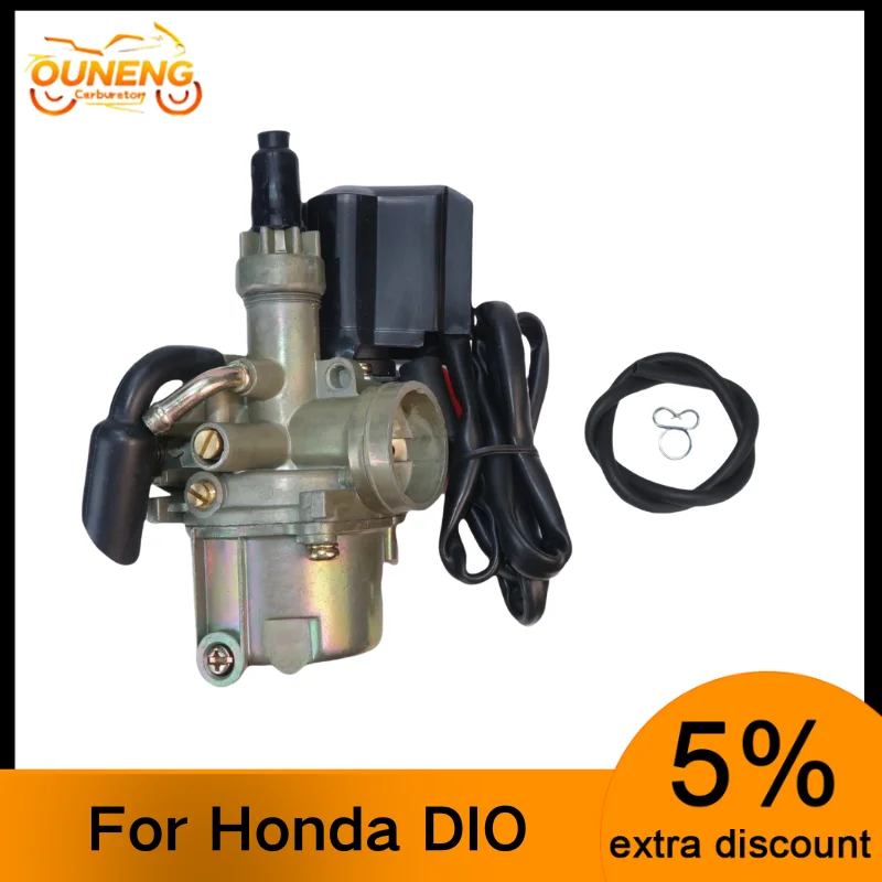 Carburador para motocicleta/scooter con motor de 2 tiempos Honda TACT 50 SA50 NB50 TG50M Dio 24 30 AF24 SP ZX34 35 Kymco