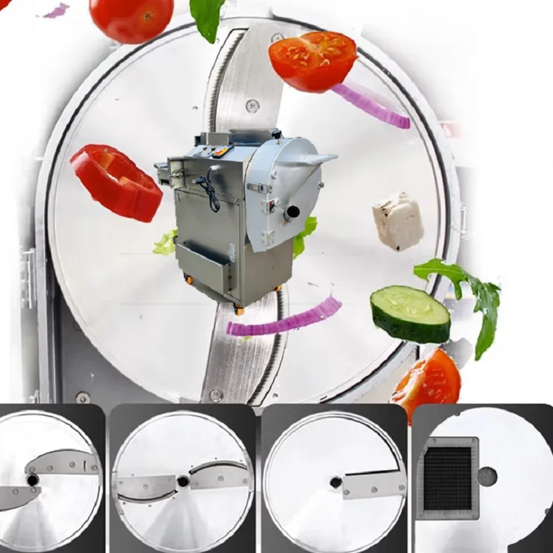 Commercial Tomato Dicer Industrial Potato Chips Slicer Vegetable Cutting Dicer Machine Automatic