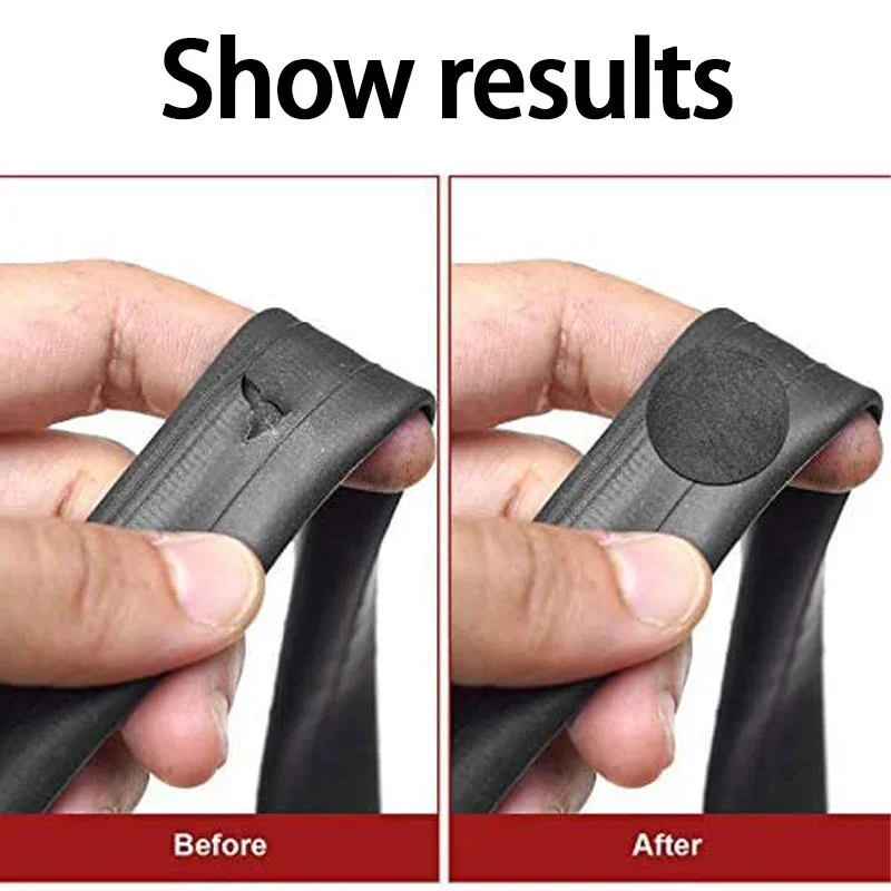 Bicycle Tire Repair Patch Glue-Free Adhesive Quick Repairing Tyre Protection Patch for Mountain Road Bike Inner Tyre Repair Pads