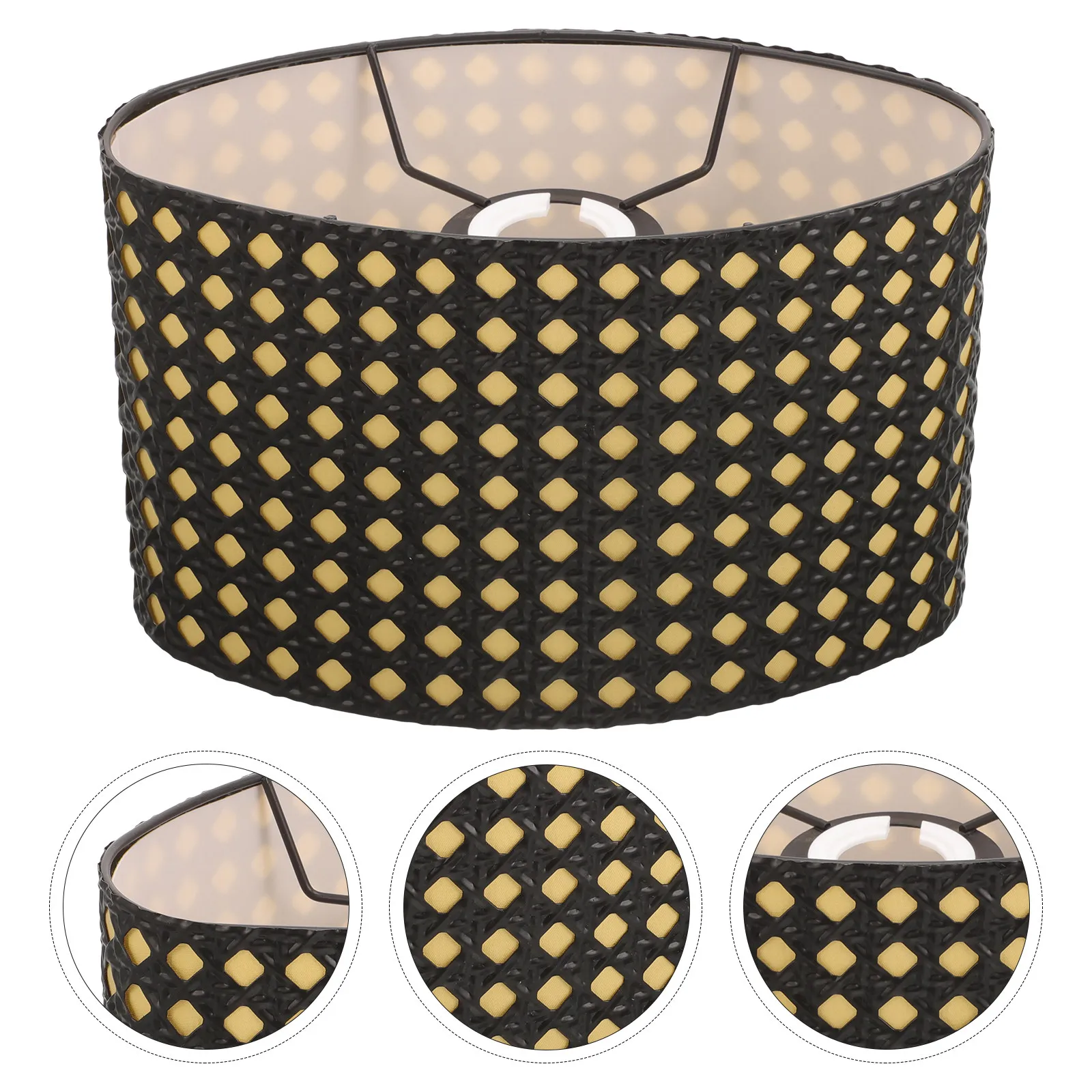 

Metal Hollow Oval Lampshade Modern Design Table Lamp Shade Cover for Home Decor E27 E14 Metal Lamp Shade Table Light Accessories
