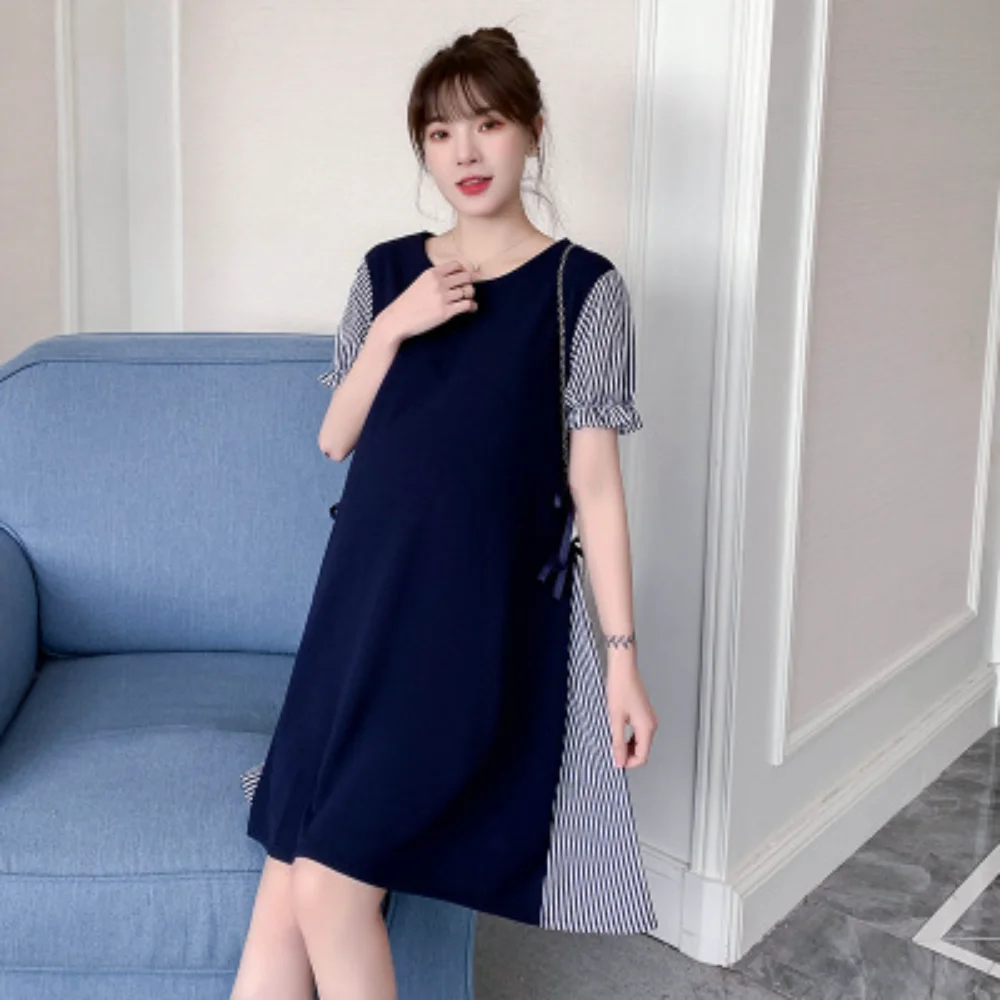 2024 New Arrival Pregnant women's Clothes Comfortable skirts summer t-shirt Fashion vestidos de fotografia Maternity dress