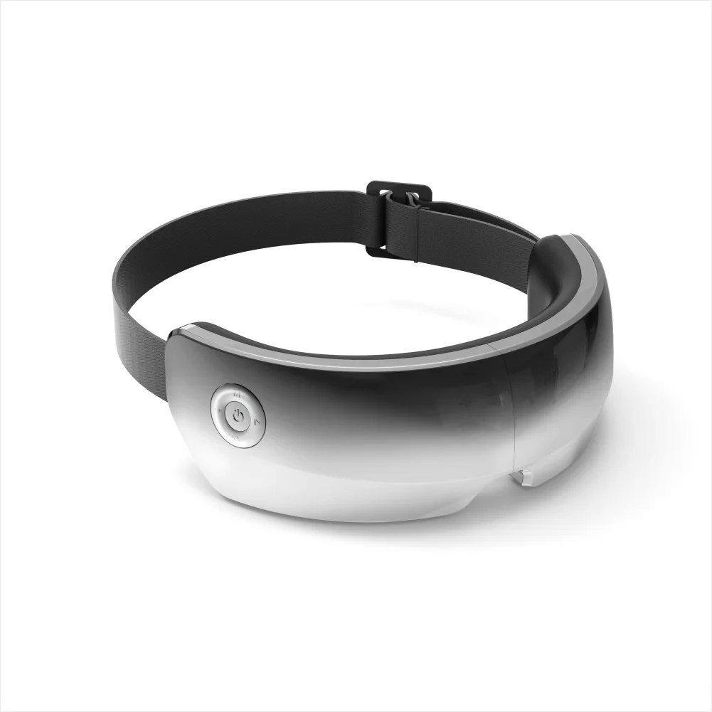 Smart Library Eye Massager With Airbag Kneading Massaging Wireless Music USB Rechargeable ABS Heat Compress Help Sleep OEM O