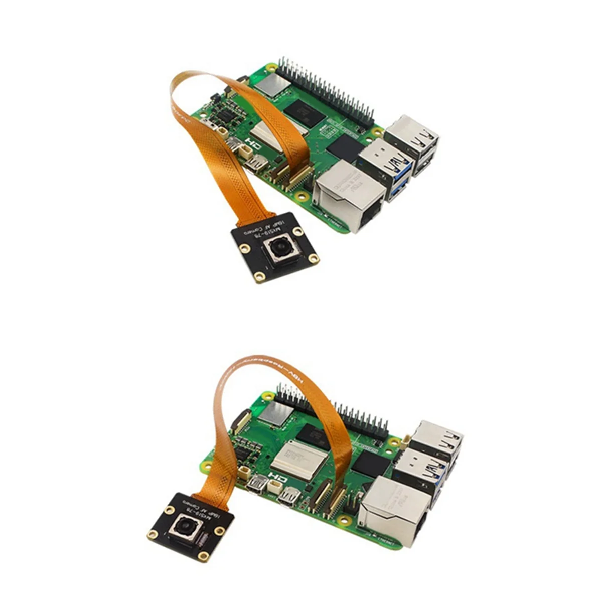 ขายกล้อง 16MP สําหรับกล้อง Raspberry Pi5 IMX519 ออโต้โฟกัส 78.5 °   โมดูลกล้อง 4.28 มม. สําหรับ Raspberry Pi5 RPi5