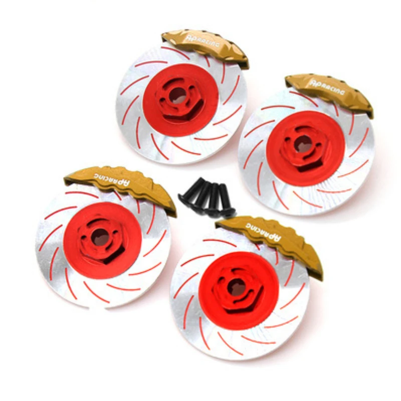 RC Car 4Pcs Aluminum Alloy Sport Edition Brake Disc For Sakura D3 D4 1/10 RC Drift Racing Car Upgrade Part