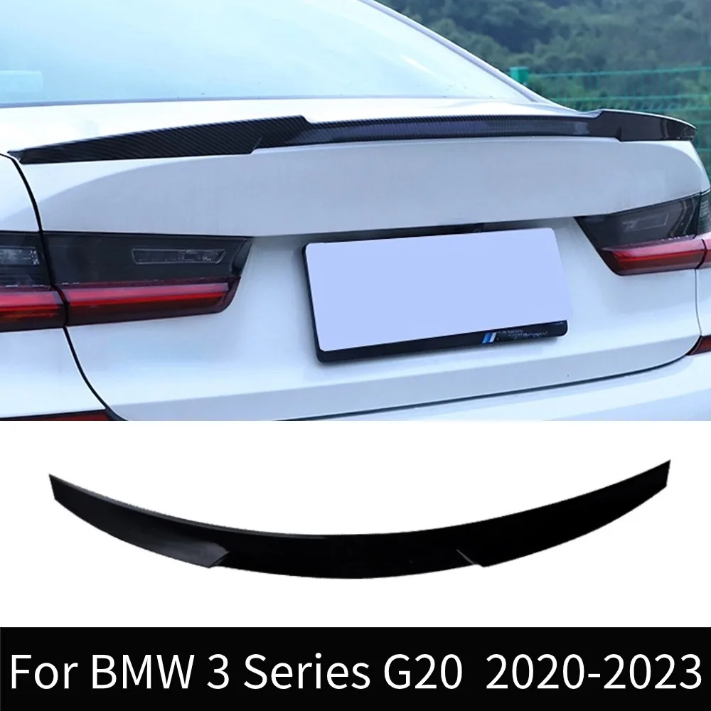 For 2020-2023  BMW 3 Series G20 320i 325i 330i M3 Tail Wing Fixed Wind Spoiler Rear Wing Auto Decoration Accessory for Car