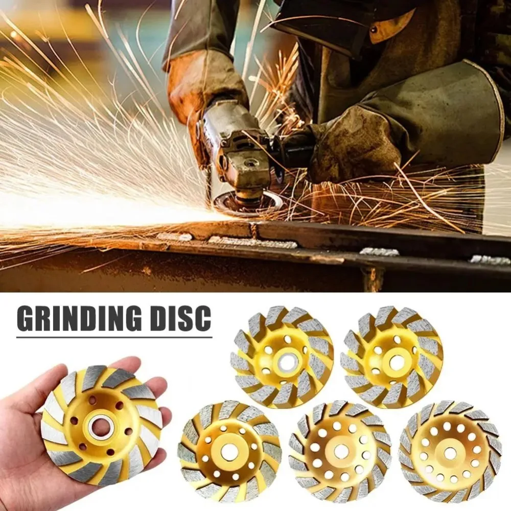 

Multifunctional Diamond Cup Grinder Wheel Portable Grinding Accessories Double Row Grinding Wheels Diamond Grinding