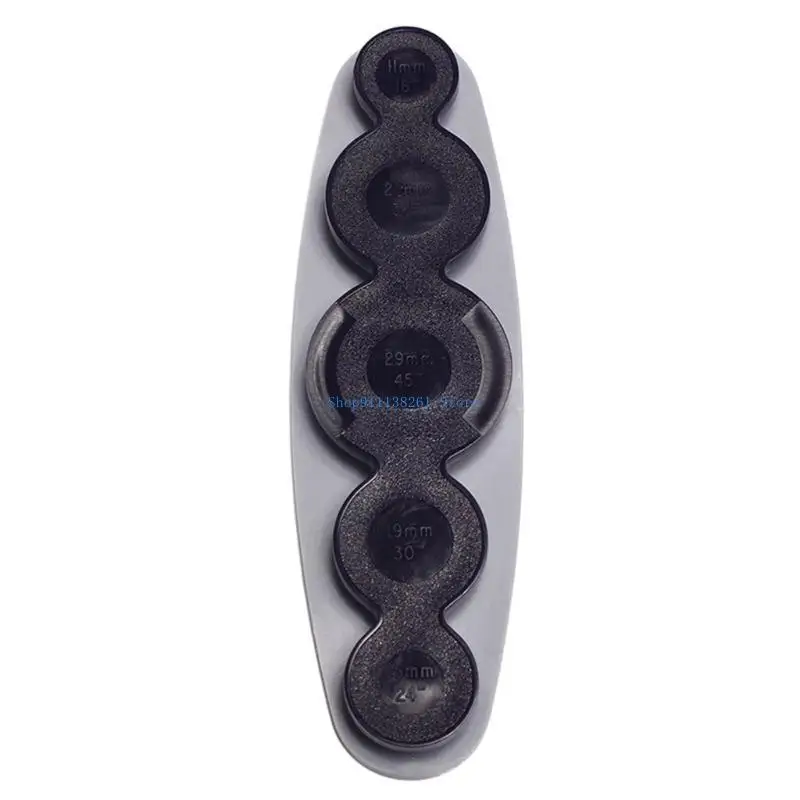 أداة H05E Universal Tool لأزرار الغلاف الأزرار ذاتية الغطاء الذاتي ، قم بعمل أزرار زر قماشية مغطاة ، وحجم 11-29 مم