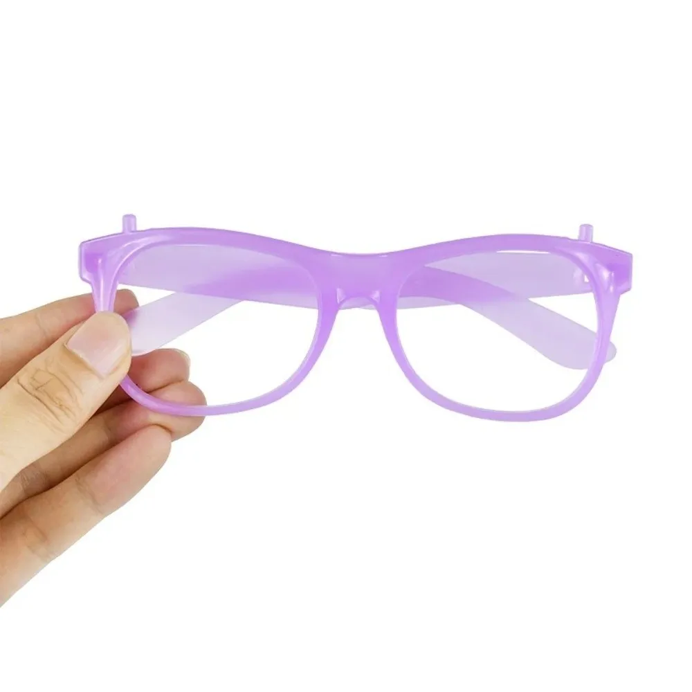 5/10Pcs Creative Luminous Glasses Glow in The Dark Colorful Glowing Glasses Flashing Novelty Light Up Glasses Cosplay