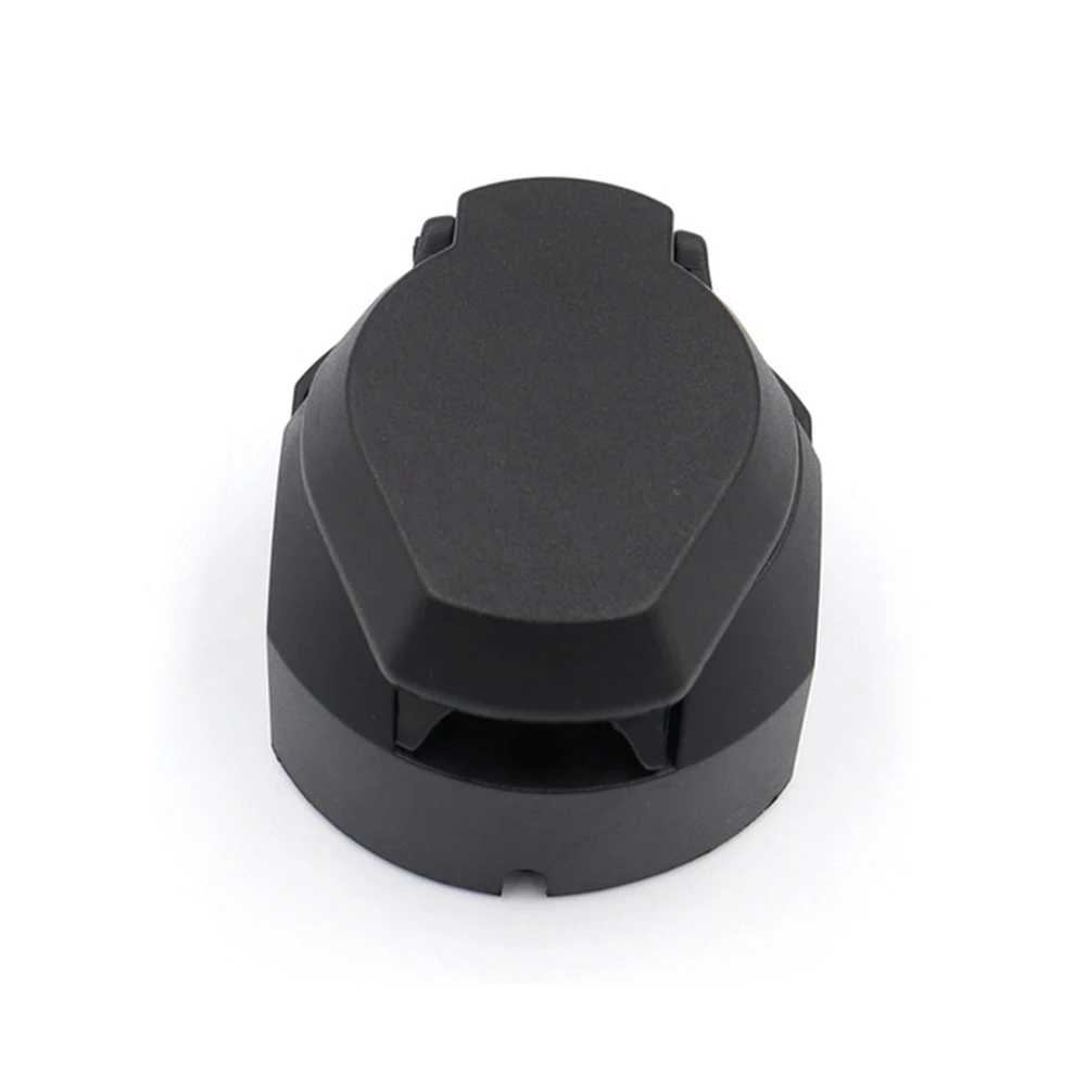 Flush Mount Car Socket Black Caravan Hauling Kit Plastic Plug Towing Wiring Connector 7 Pin Adapter Socket Hot Sale